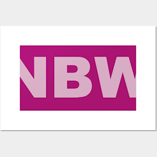 NBW Logo Design Posters and Art